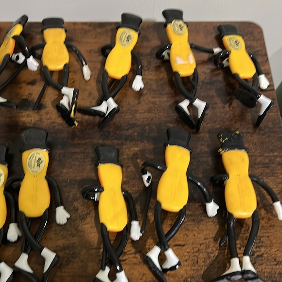 đź”´Vintage Planters Mr. Peanut Bendy Bendable Advertising Toy Figure LISTING FOR 1 - Picture 8 of 13